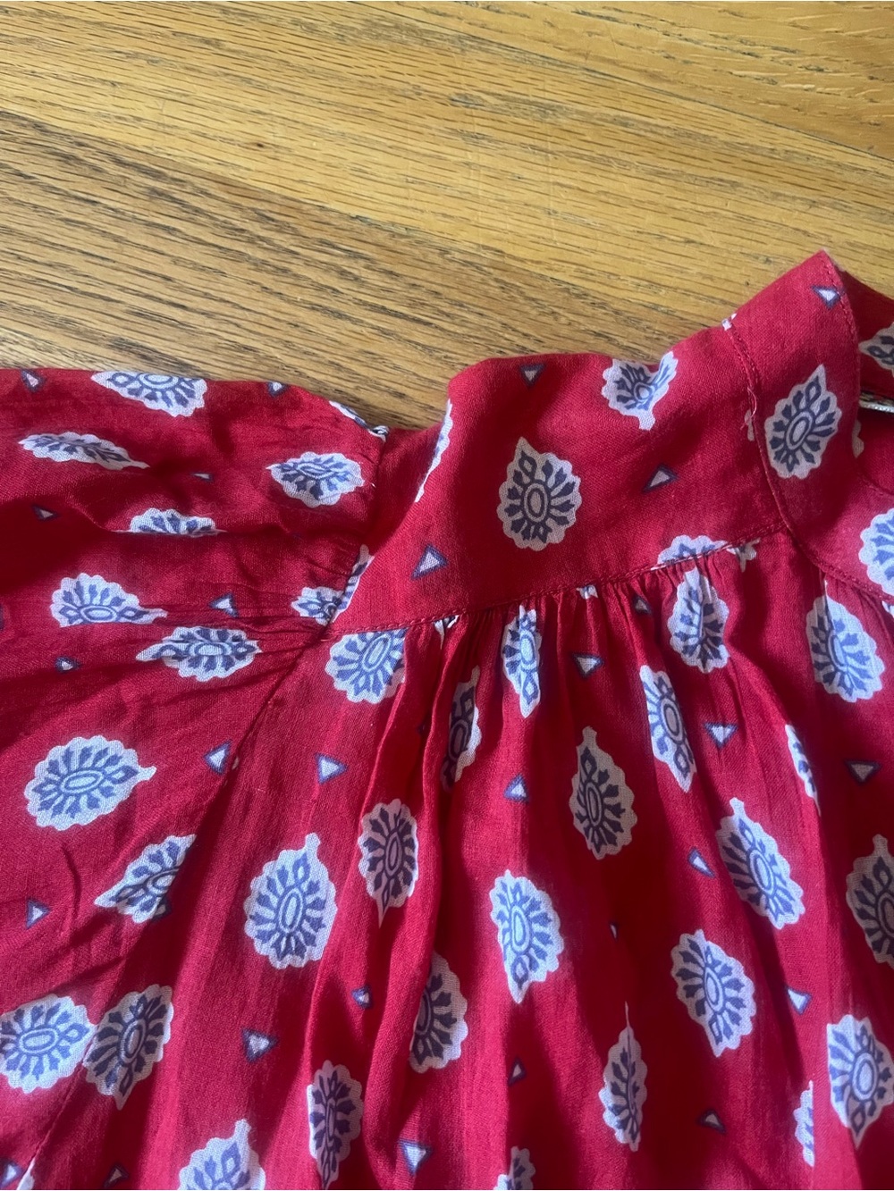 Women's Anthropologie Pamela Blouse Sz m - Picture 4 of 9